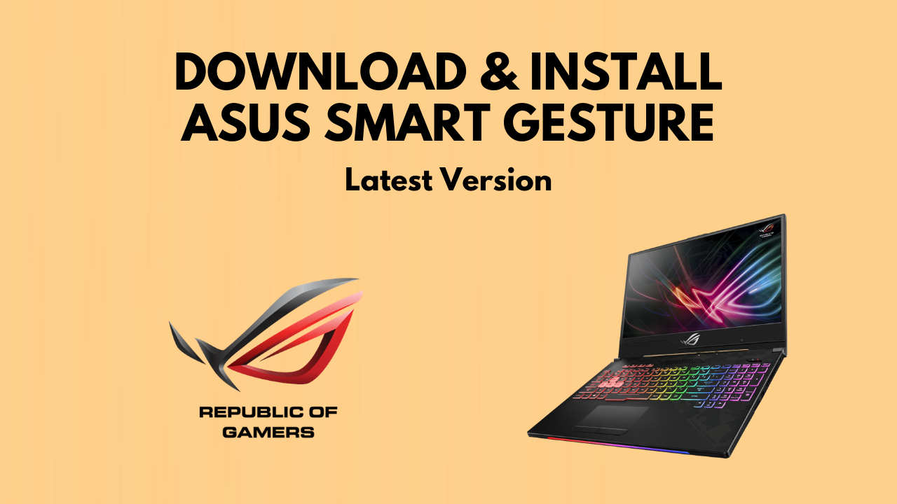 asus smart gesture download for windows 10